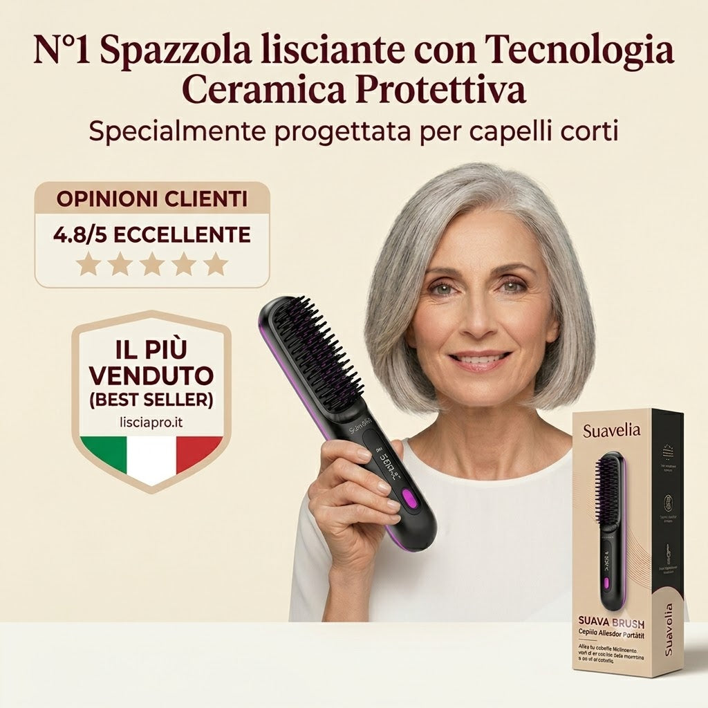 Spazzola LisciaPro - Per capelli corti